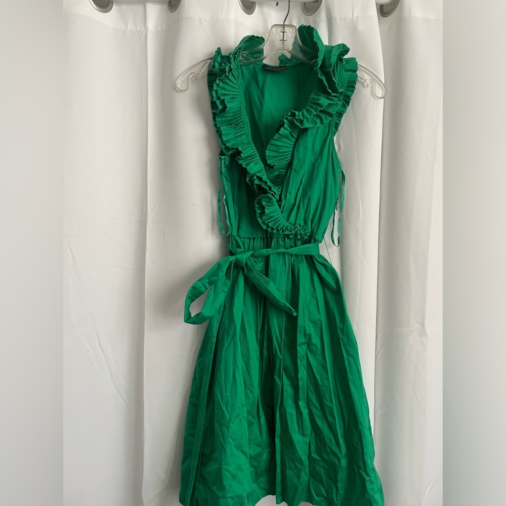 Max and Cleo Size 2 Green Dress